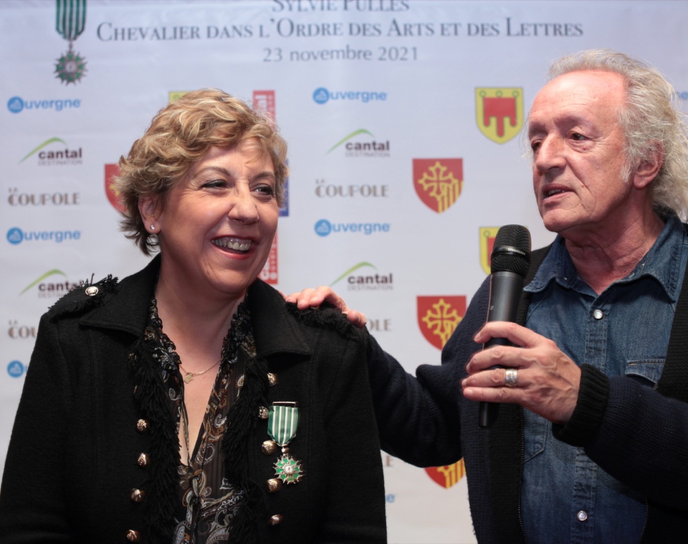 Chevalier dans l'Ordre des Arts et des Lettres